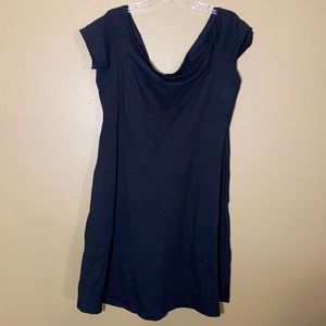 Old Navy off the shoulder black dress